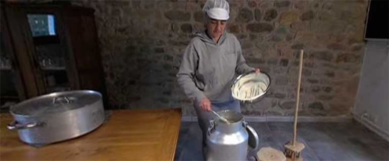 Vídeo inversivo Mantequilla artesanal de Cantabria